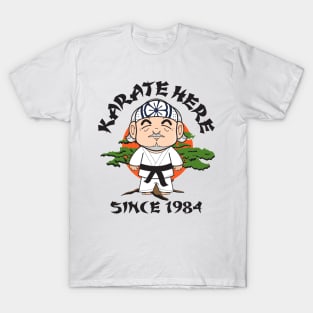 Mr. Miyagi Karate Here T-Shirt